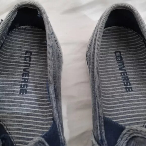 Converse Jack Purcell Denim-like Heather Blue Slip-on, Size 11.5 main image 5